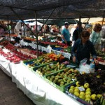 Wunderbar - frisches Gemüse auf dem Wochenmarkt von Alcudia