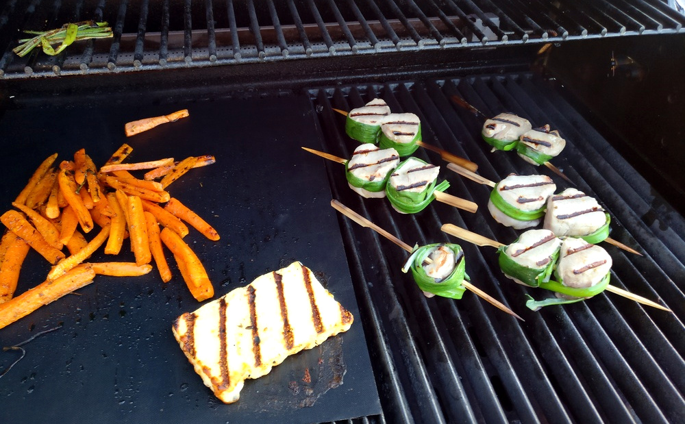 Schweinefilet-Lauch-Grillspieße mit Karotten - arne-grillt.de | Leckere ...