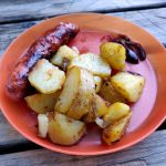 Geschmorte Kartoffeln mit Salsicha